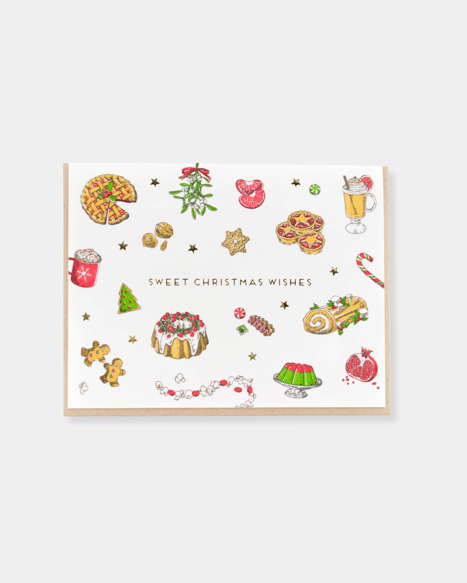 SWEET TREATS WISHES - CARD