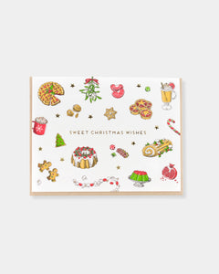 SWEET TREATS WISHES - CARD