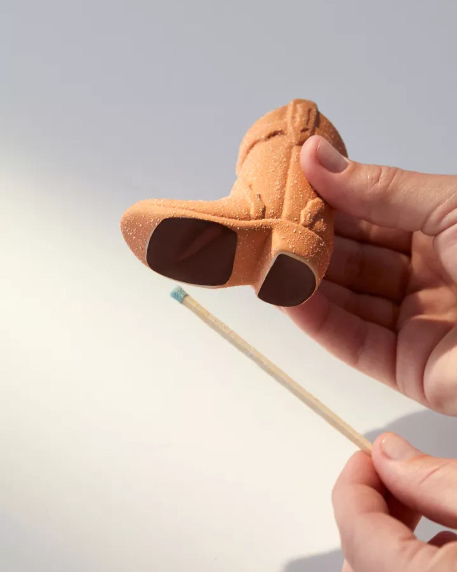 COWBOY BOOT MATCH HOLDER - TERRACOTTA