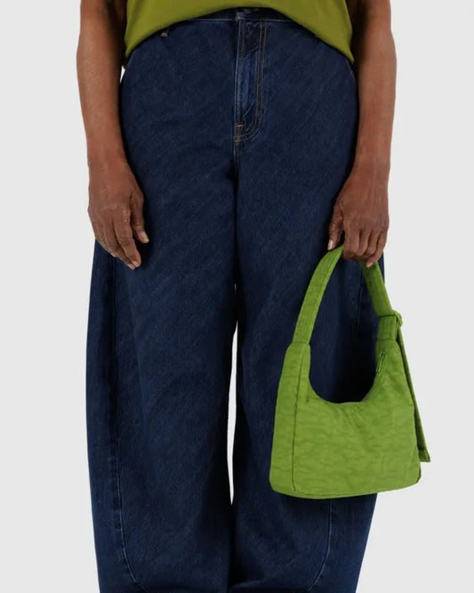 MINI NYLON SHOULDER BAG - GREEN JUICE