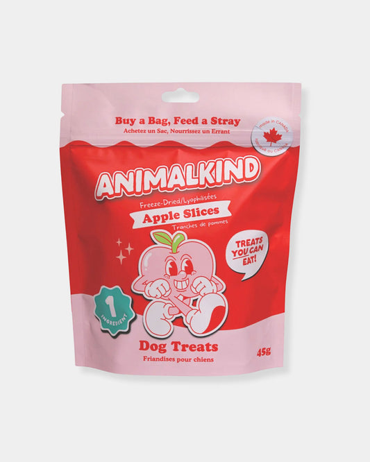 FREEZE-DRIED APPLE SLICES - NATURAL DOG TREAT