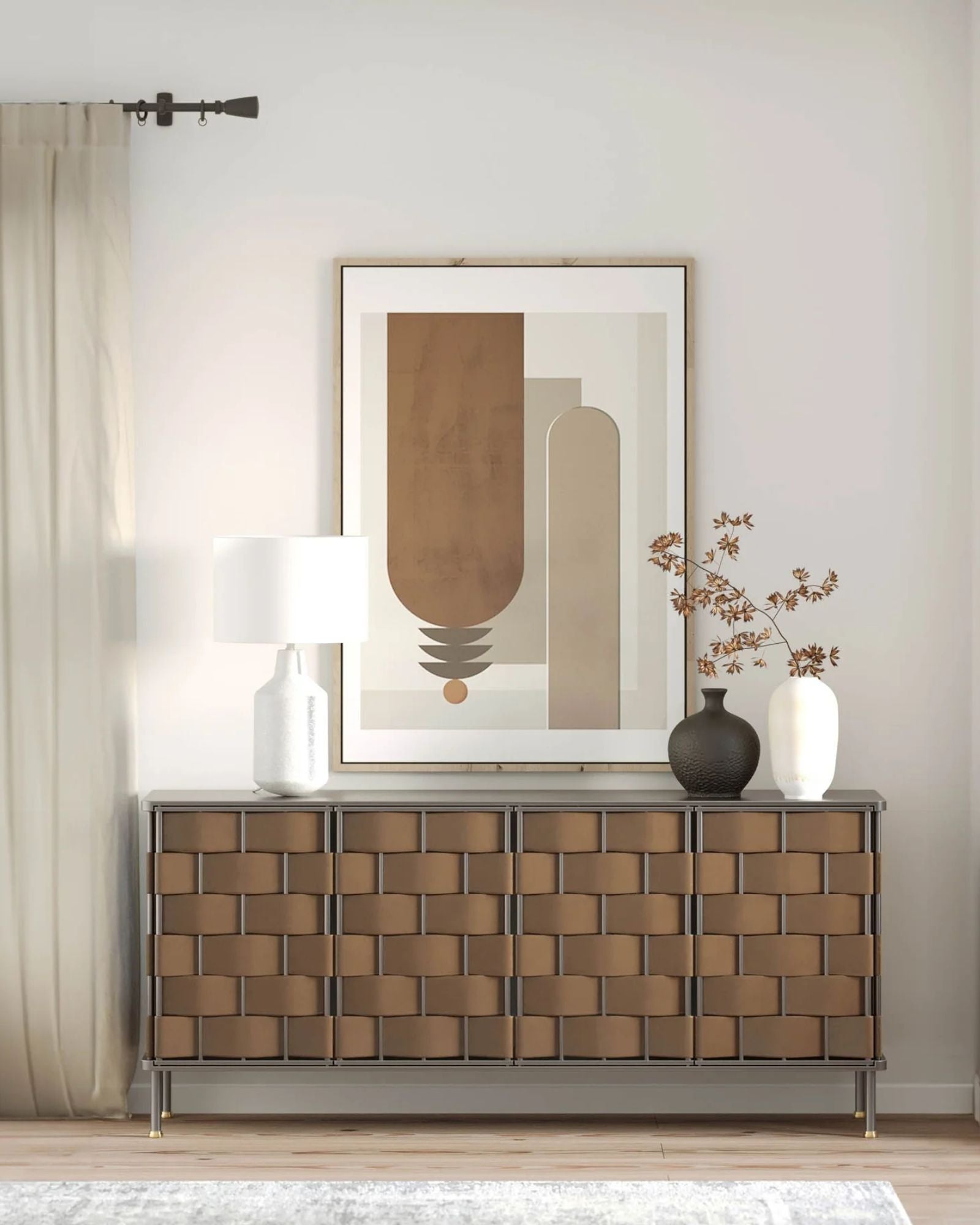 BISHOP SIDEBOARD 71" - BROWN