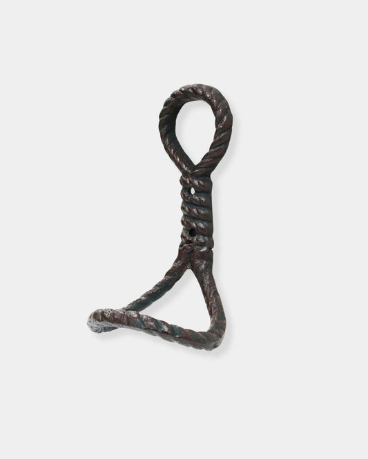 KNOTTED ROPE HOOK - SMALL