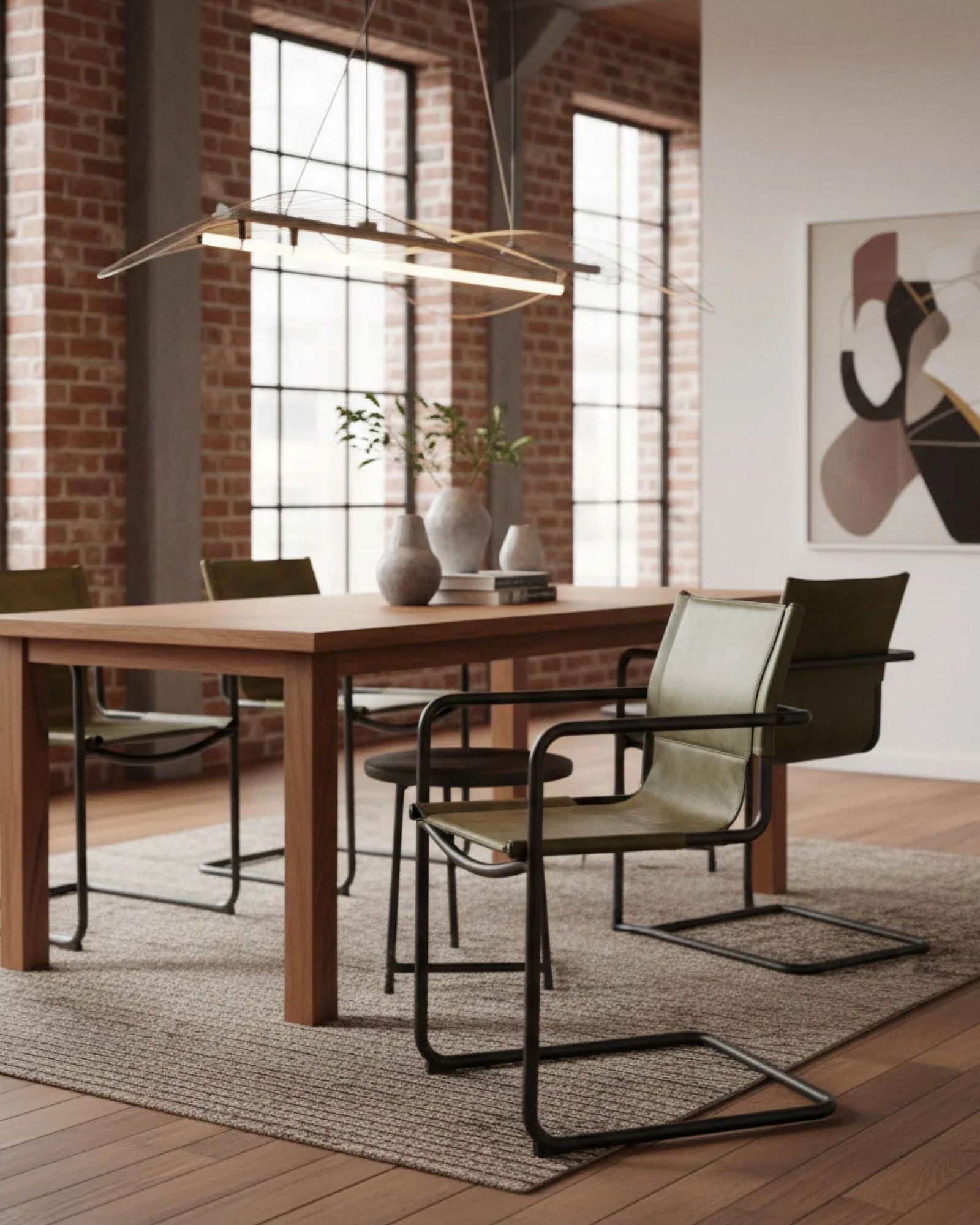 BILLY ARM CHAIR MATCHA - SET OF 2