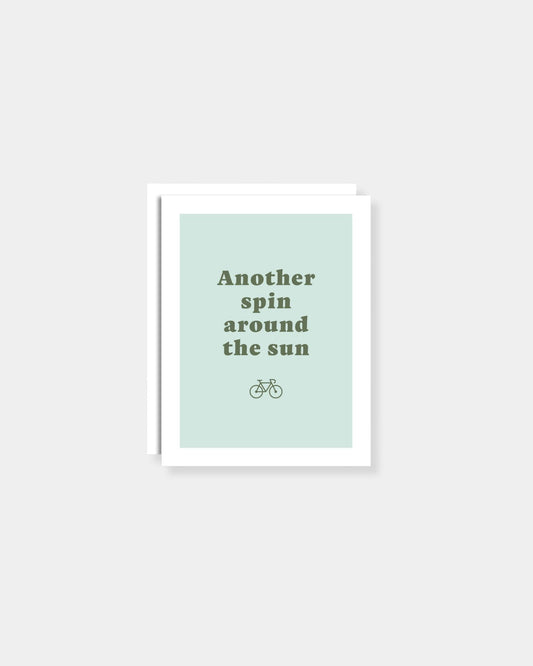 ANOTHER SPIN AROUND THE SUN - CARD