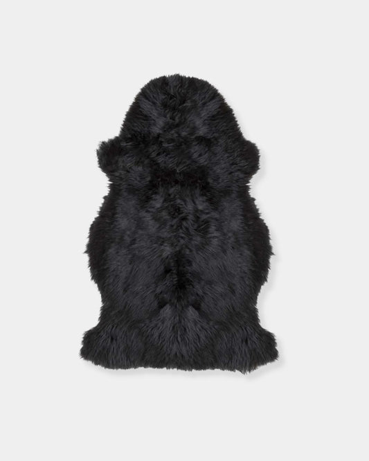 SHEEPSKIN RUG LG BLACK