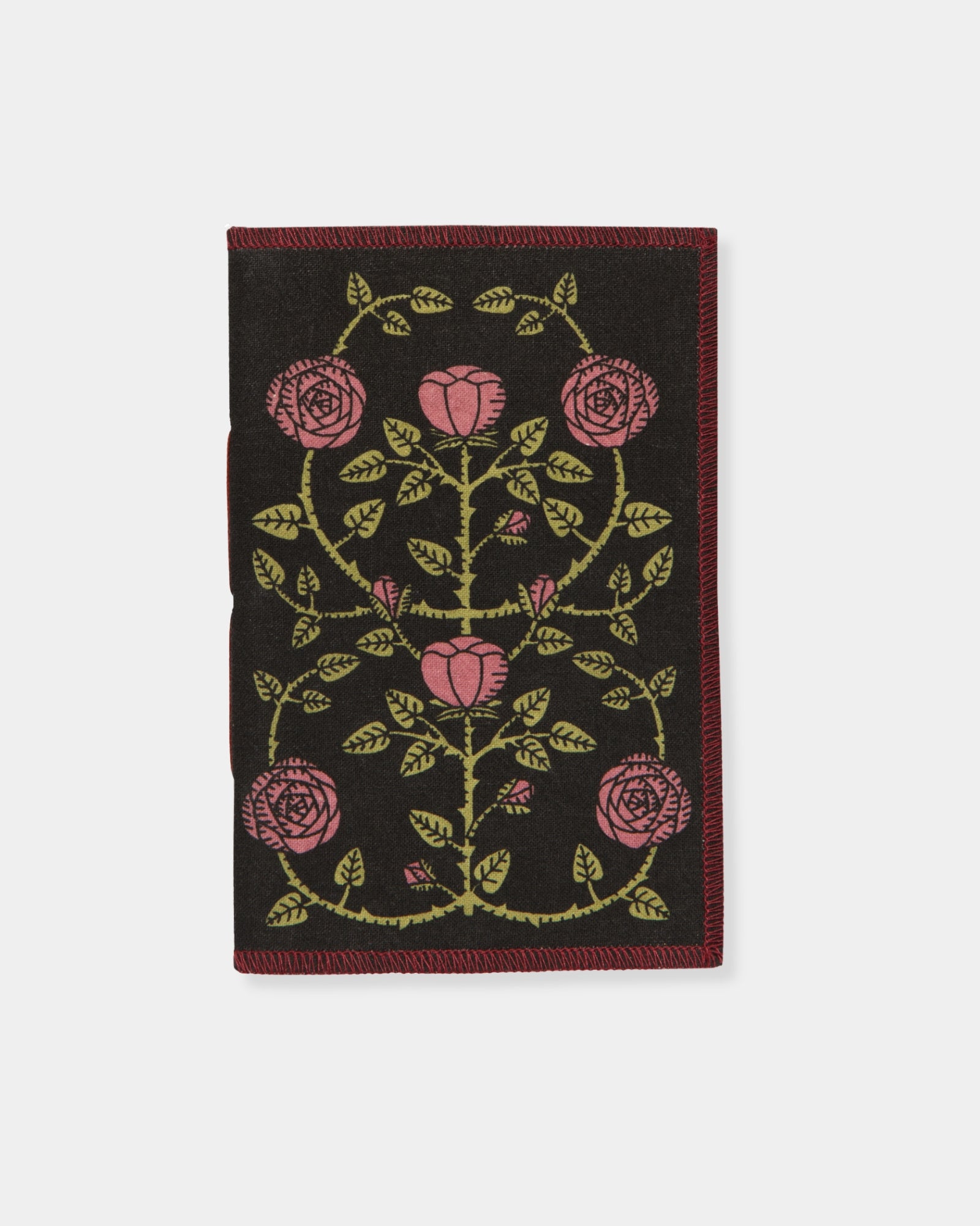ROSE BRIAR PRINTED FABRIC NOTEBOOK