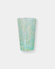 BLUE CONFETTI DRINKING GLASS - 14oz