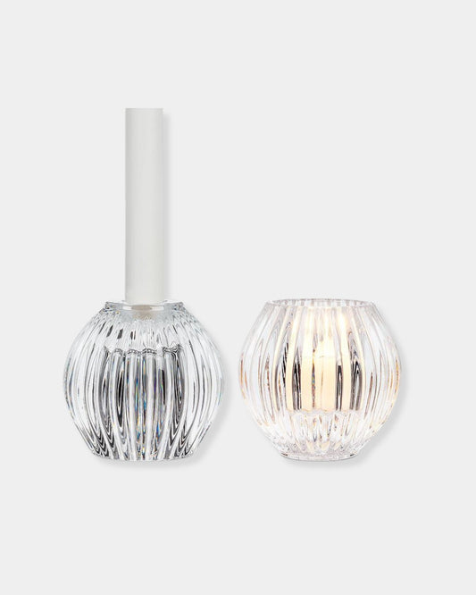 CLEAR BALL VOTIVE/TAPER