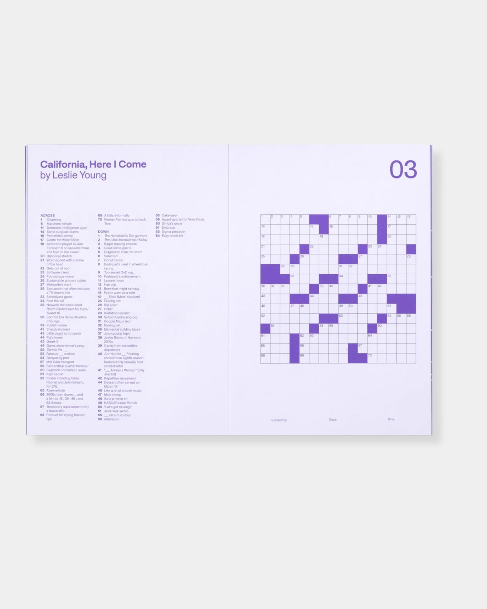 99 TV CROSSWORDS