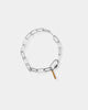 JULES STAINLESS STEEL - ANKLET - SILVER 9.5