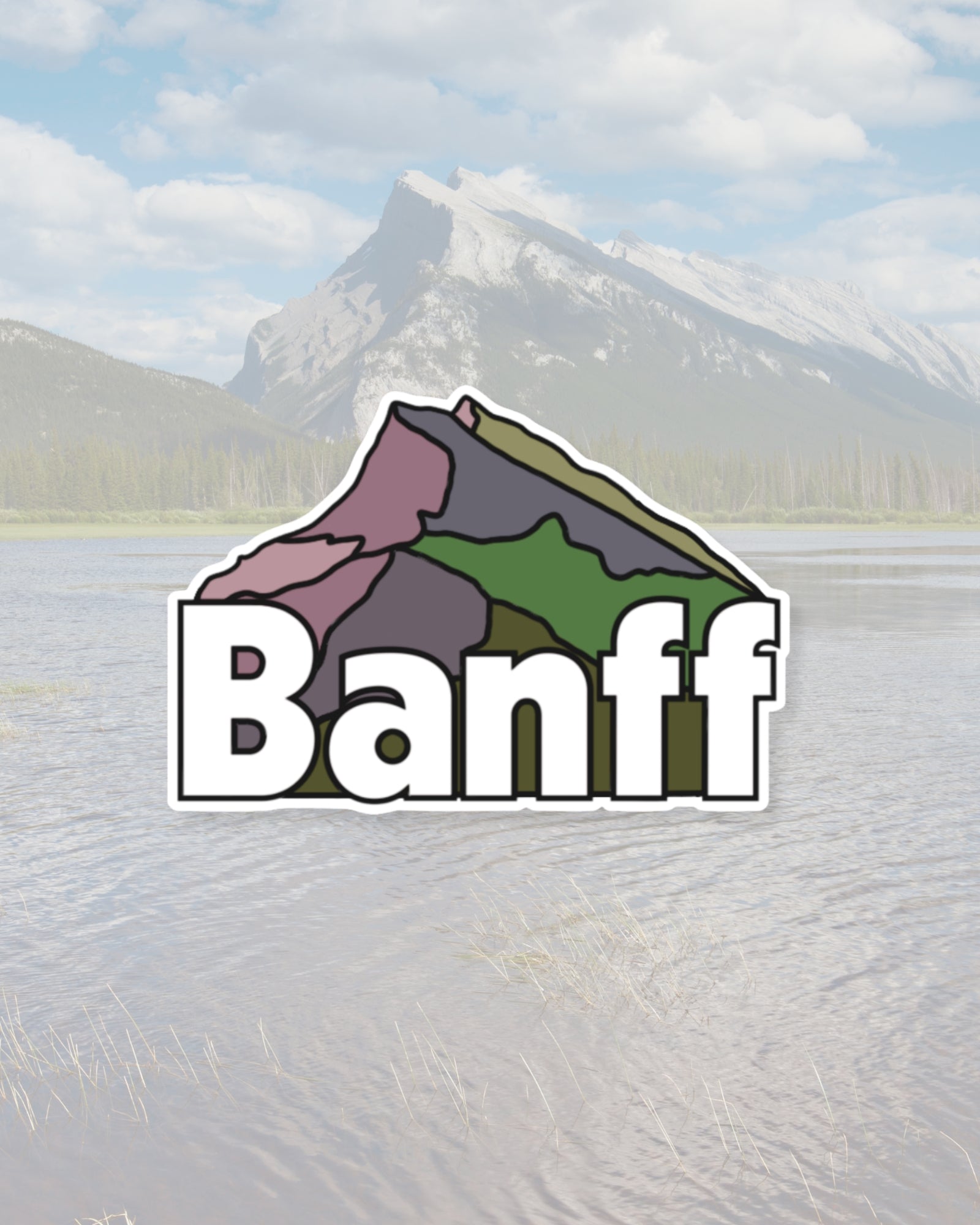 BANFF RUNDLE - STICKER