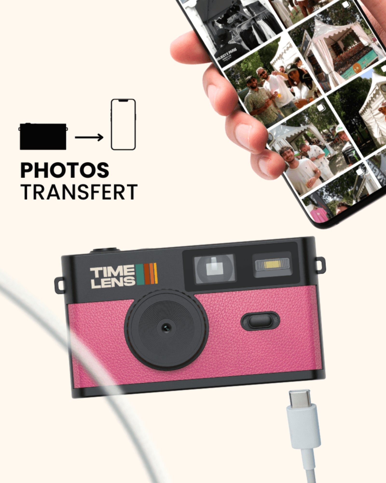 TIMELENS CAMERA - PINK