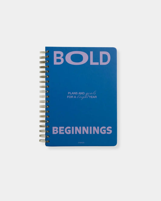 BOLD UNDATED DAILY PLANNER