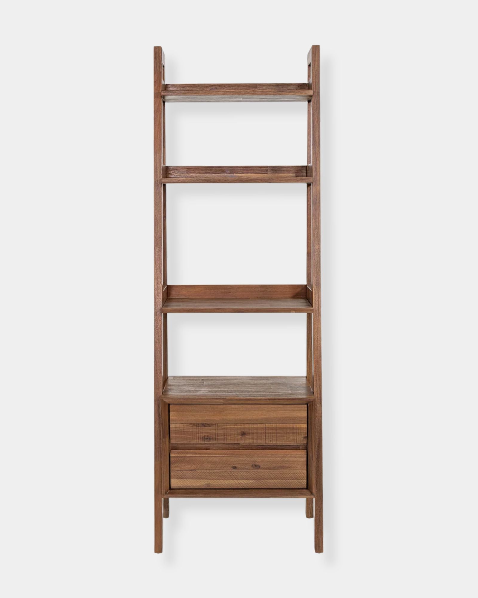 GIA BOOKCASE - WARM PECAN