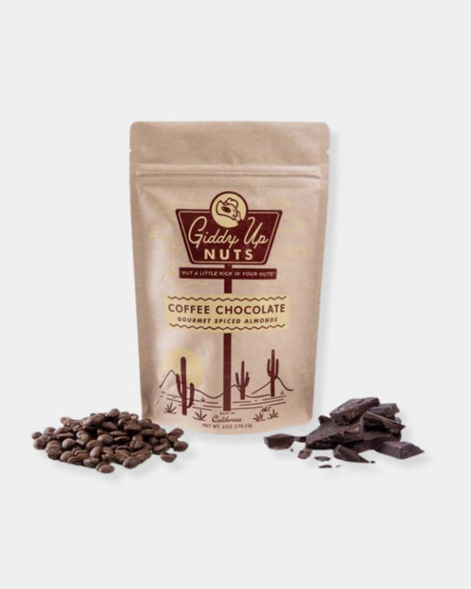 COFFEE & CHOCOLATE - 6oz ALMONDS