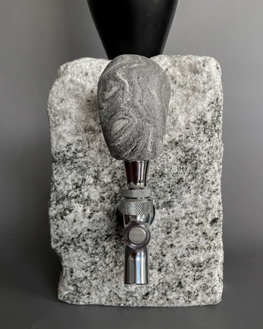 STONE DRINK DISPENSER - GREY