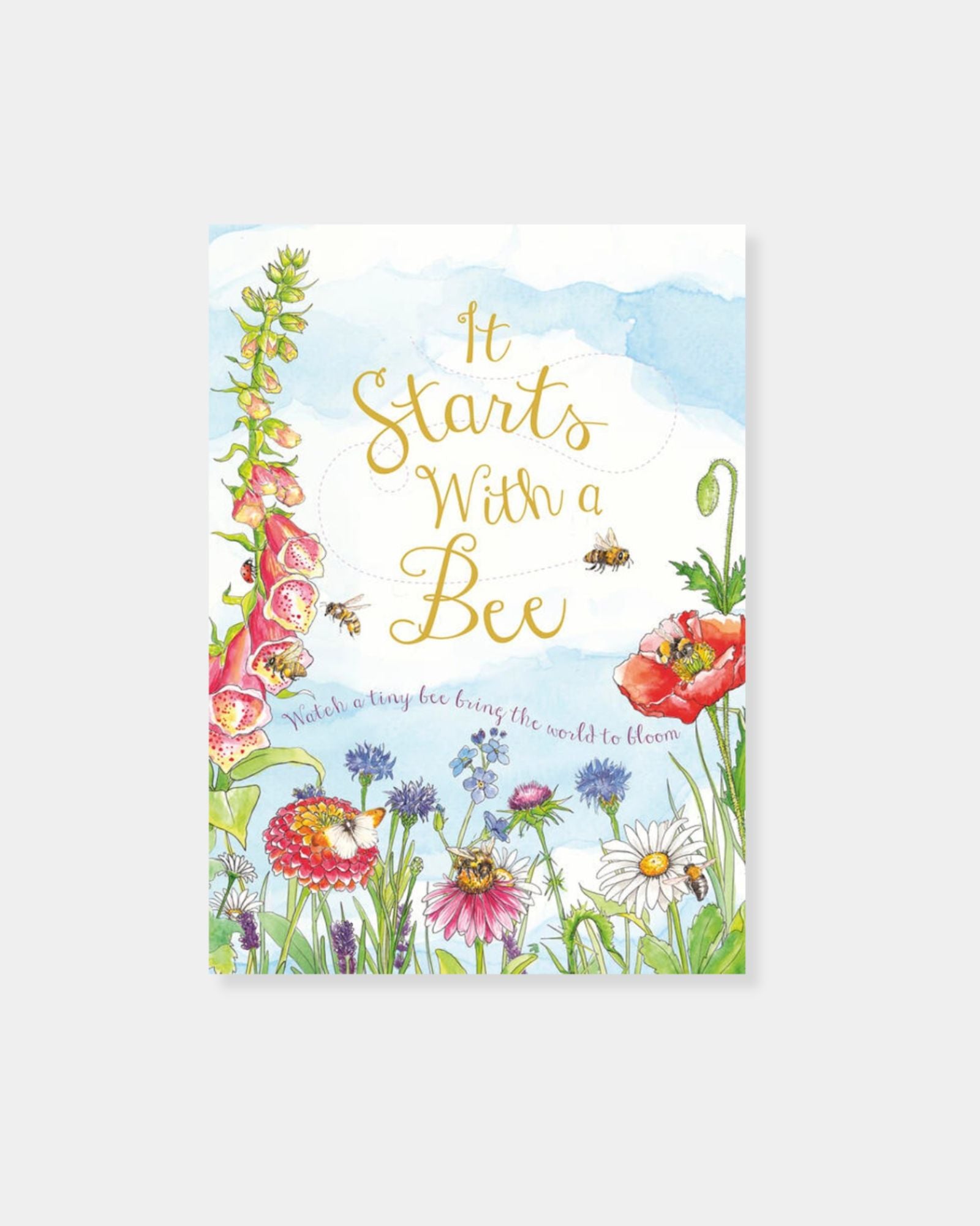 IT STARTS WITH A BEE BOOK