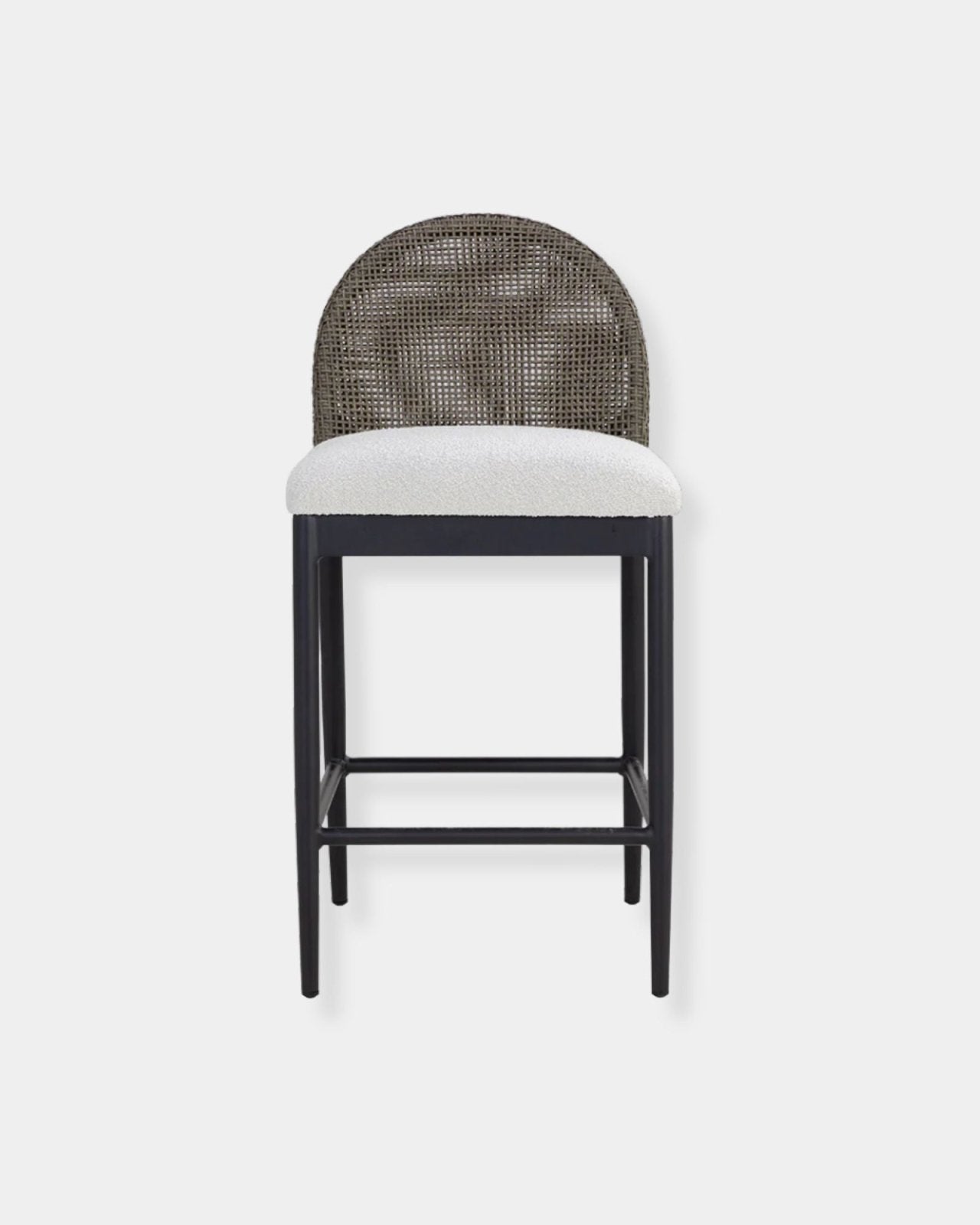 CALANDRI COUNTER STOOL - BLACK | Stonewaters