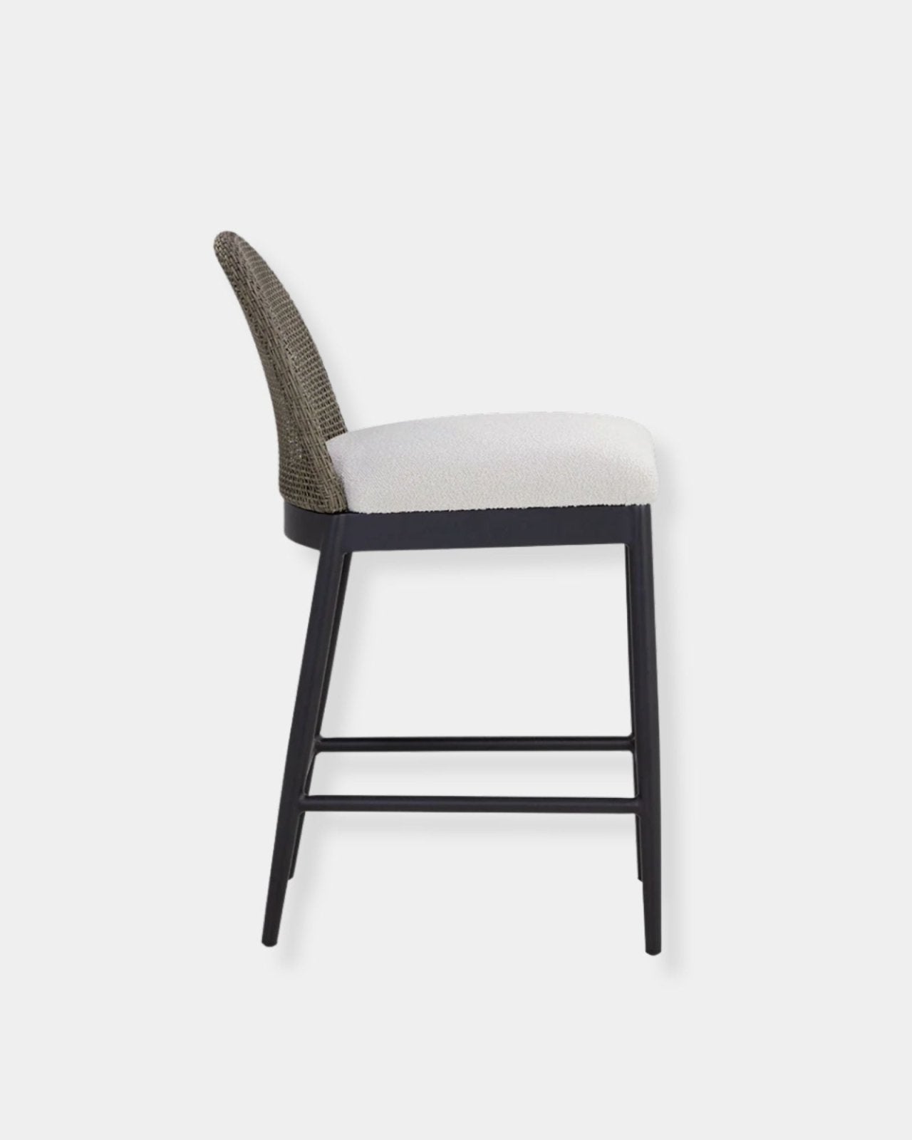 CALANDRI COUNTER STOOL - BLACK | Stonewaters