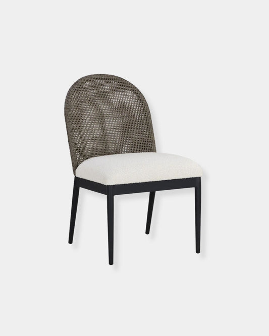 CALANDRI DINING CHAIR - BLACK | Stonewaters