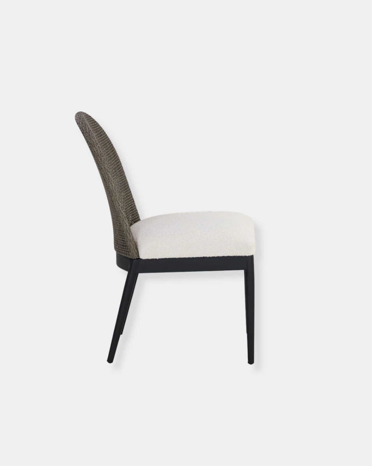 CALANDRI DINING CHAIR - BLACK | Stonewaters
