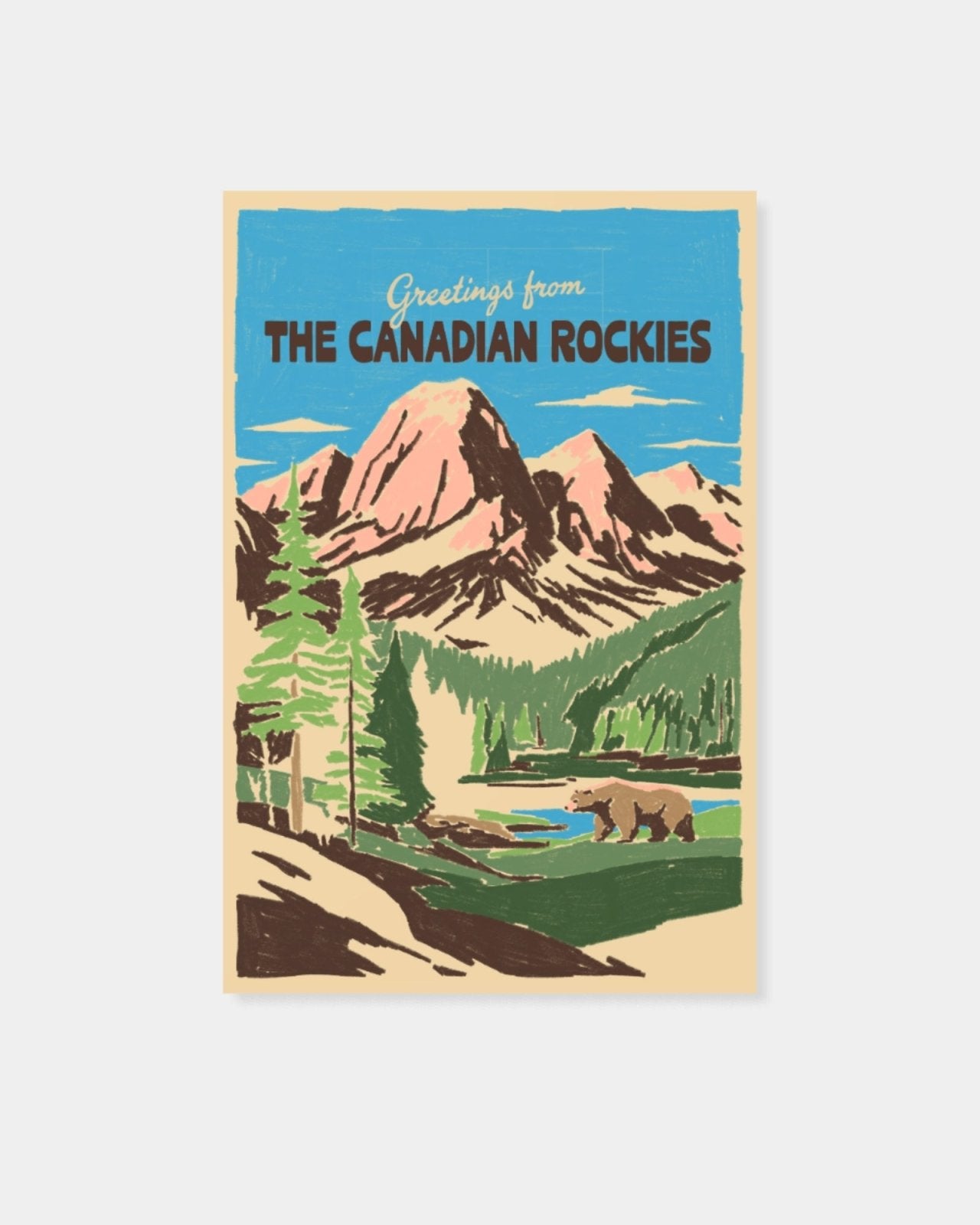 CANADIAN ROCKIES - CARD | Stonewaters