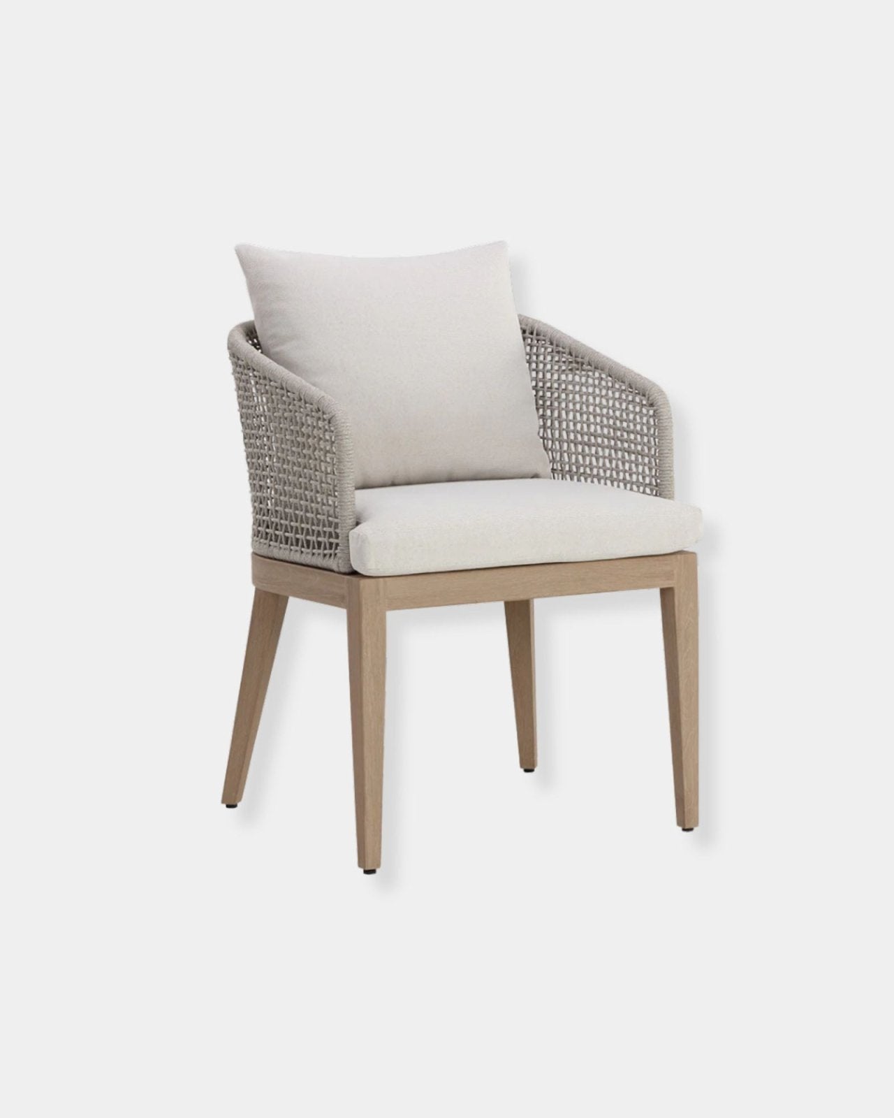 CAPRI DINING ARMCHAIR - DRIFT BROWN | Stonewaters
