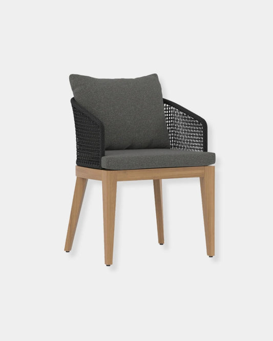 CAPRI DINING ARMCHAIR - NATURAL | Stonewaters