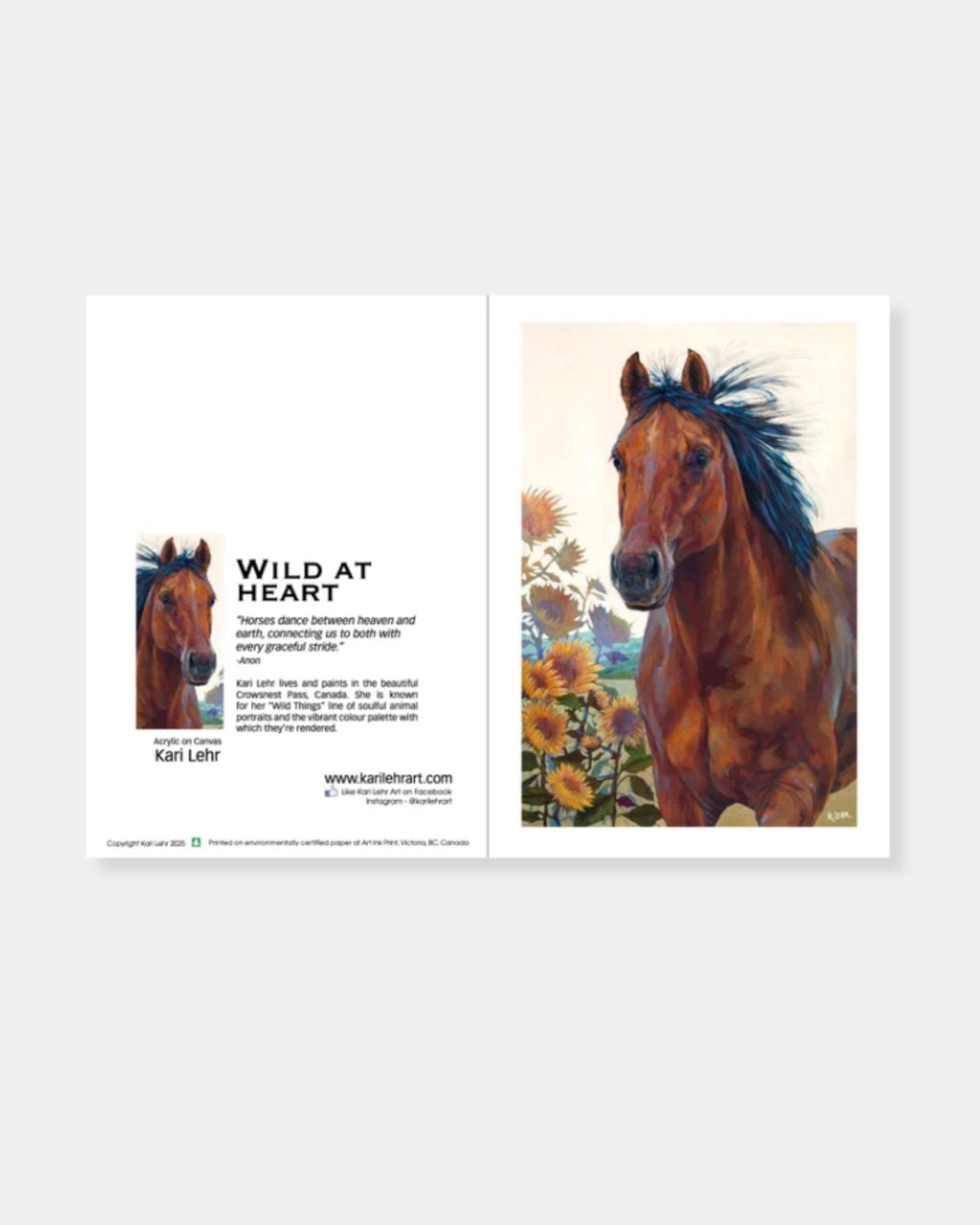 CARD - WILD AT HEART | Stonewaters