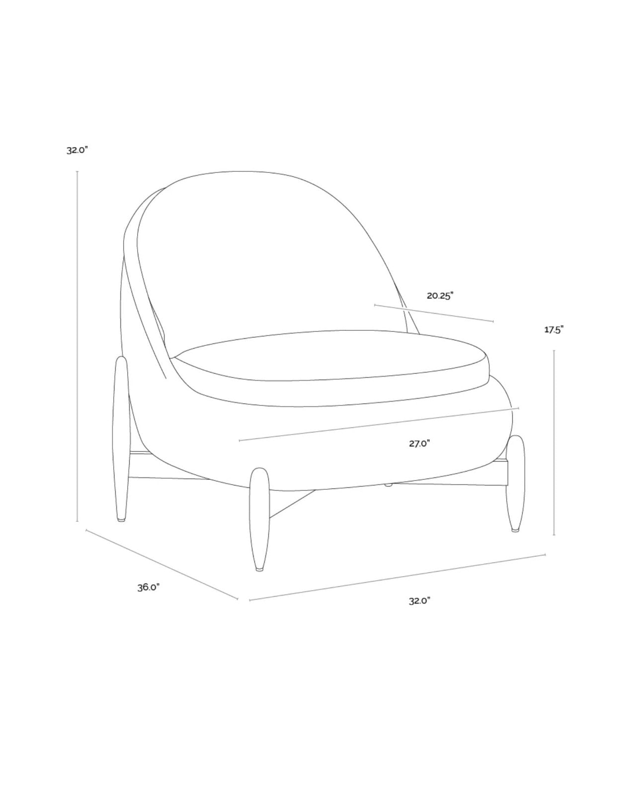CARILO LOUNGE CHAIR | Stonewaters