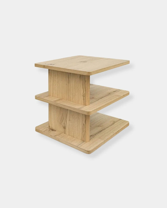 CASEY SIDE TABLE - RUSTIC OAK | Stonewaters