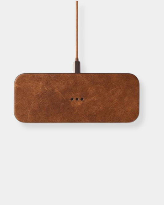 CATCH:2 LEATHER CHARGER - SADDLE - 132676