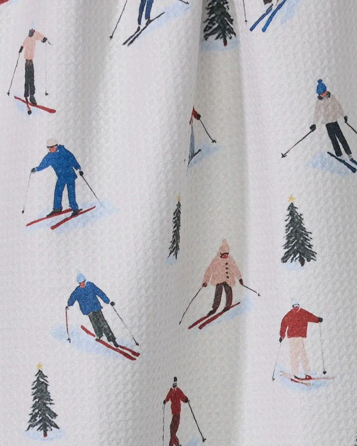 ALPINE SKI RUN TEA TOWEL