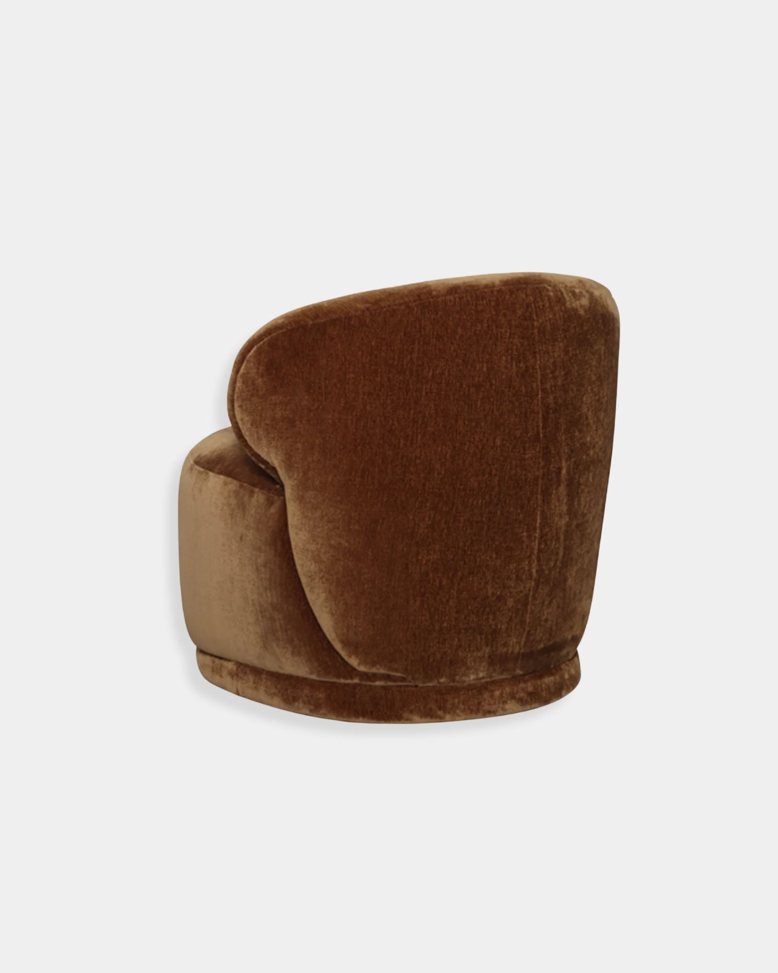 ROLLO CLUB CHAIR - VELVET BRONZE