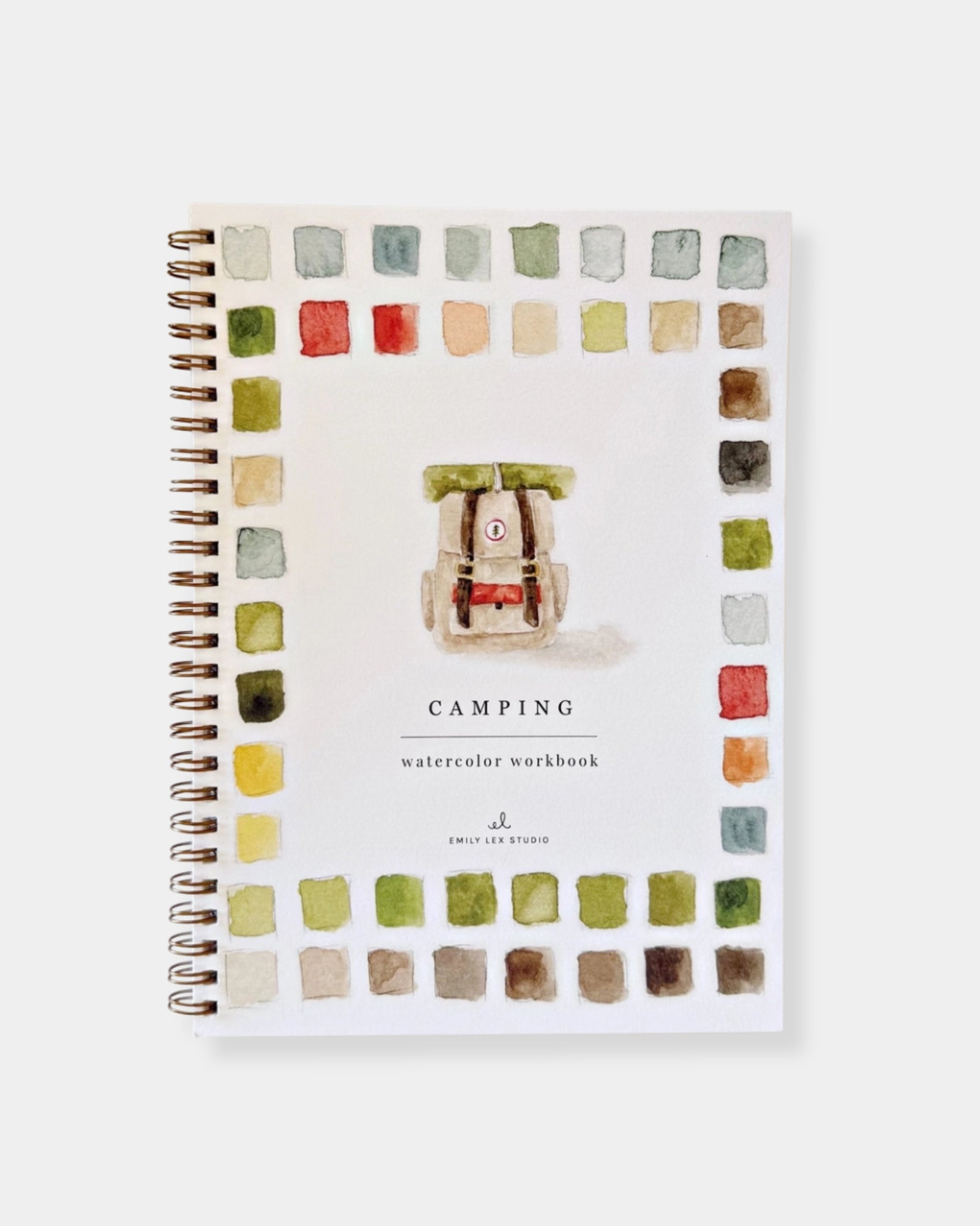 CAMPING WATERCOLOUR WORKBOOK