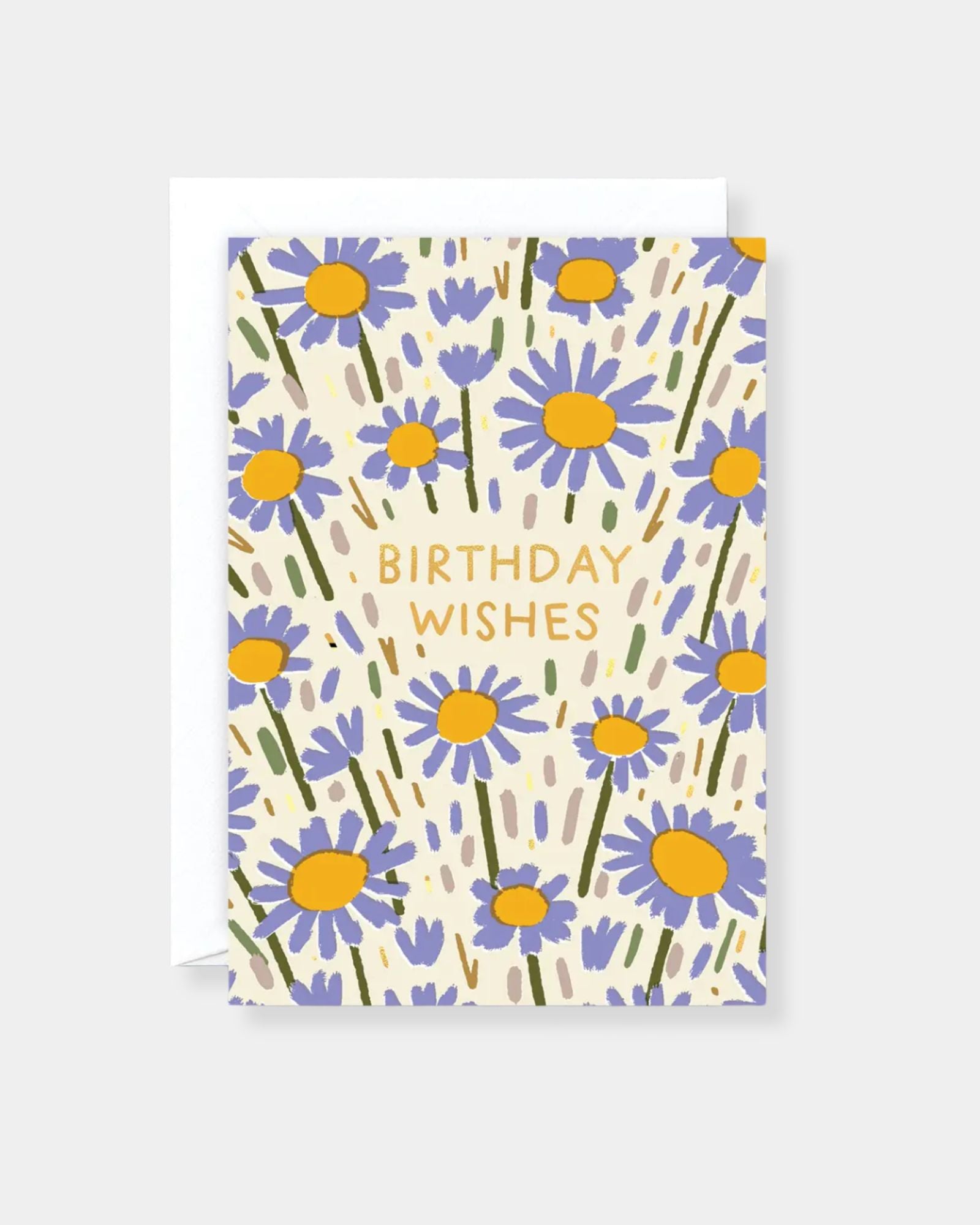 FLOWER FIELD BIRTHDAY - CARD