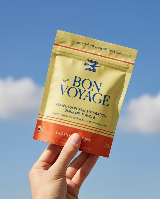 LEMON GINGER HYDRATION DRINK MIX POWDER