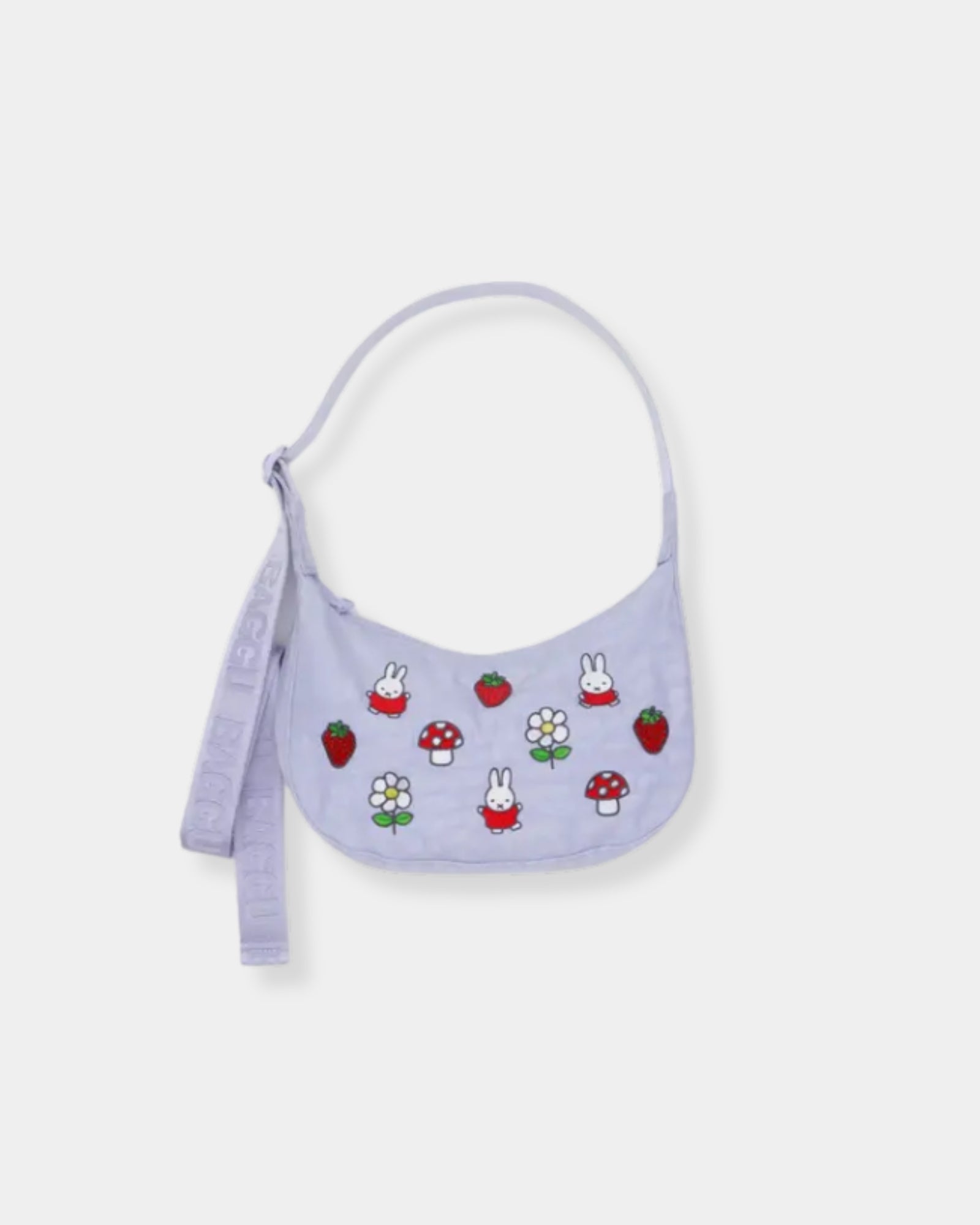 SMALL NYLON CRESCENT BAG - EMBROIDERED MIFFY