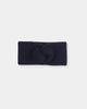 ALPACA TWISTED HEADBAND - BLACK