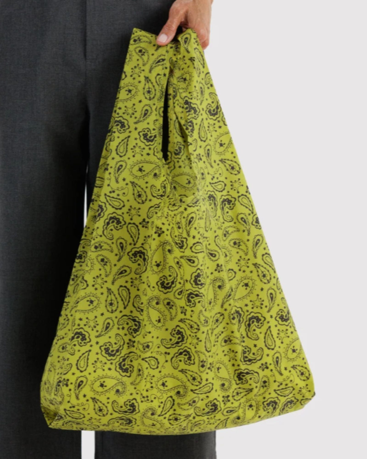 STANDARD BAGGU - CHARTREUSE PAISLEY