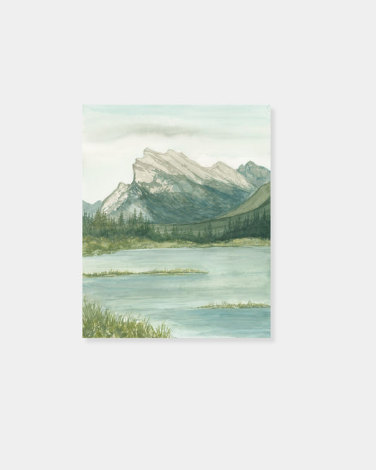 MOUNT RUNDLE 8x10 - PRINT