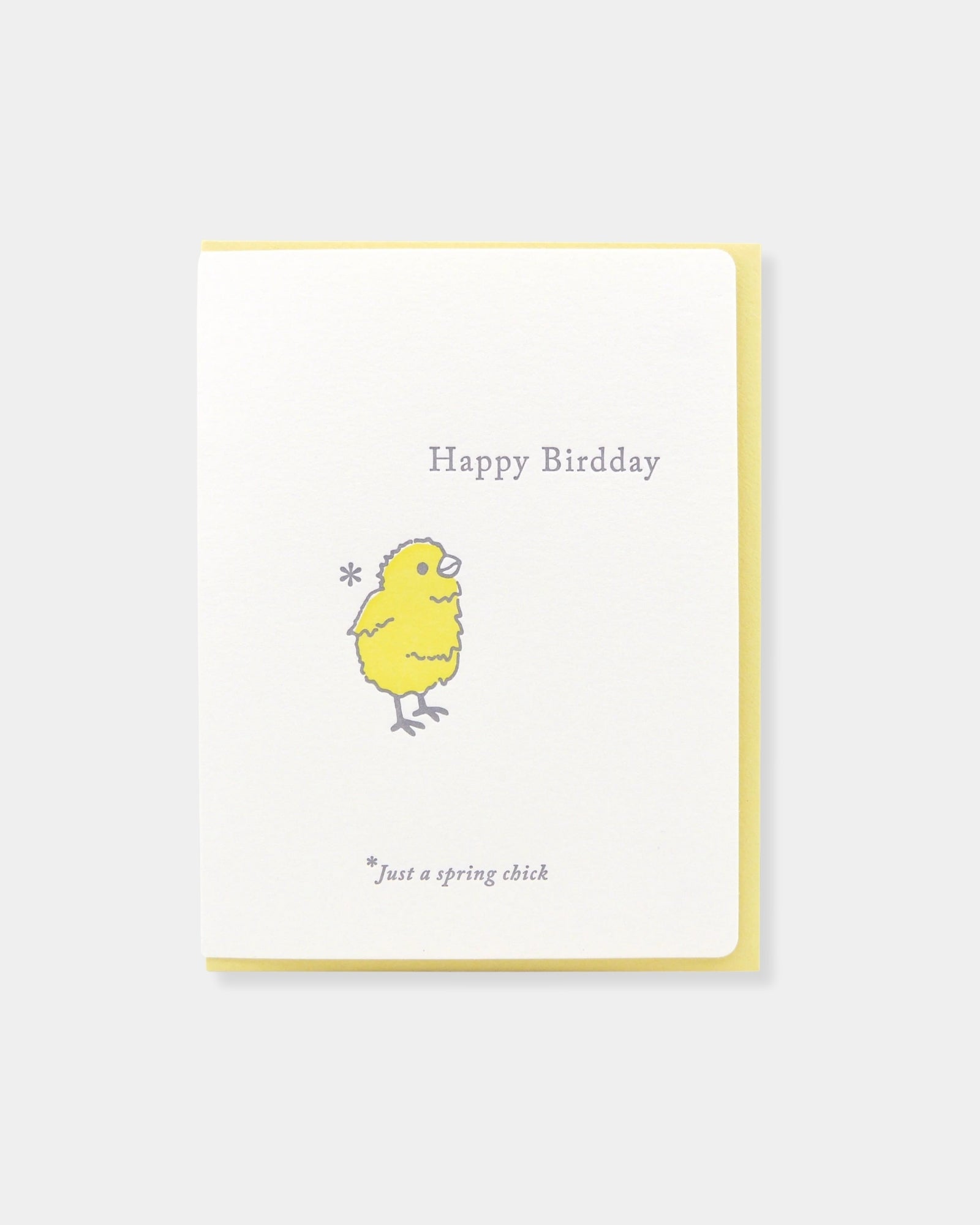 SPRING CHICK - CARD