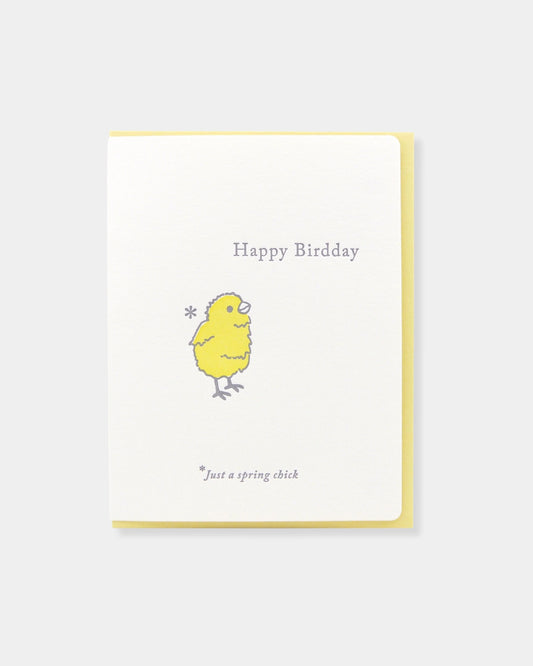 SPRING CHICK - CARD