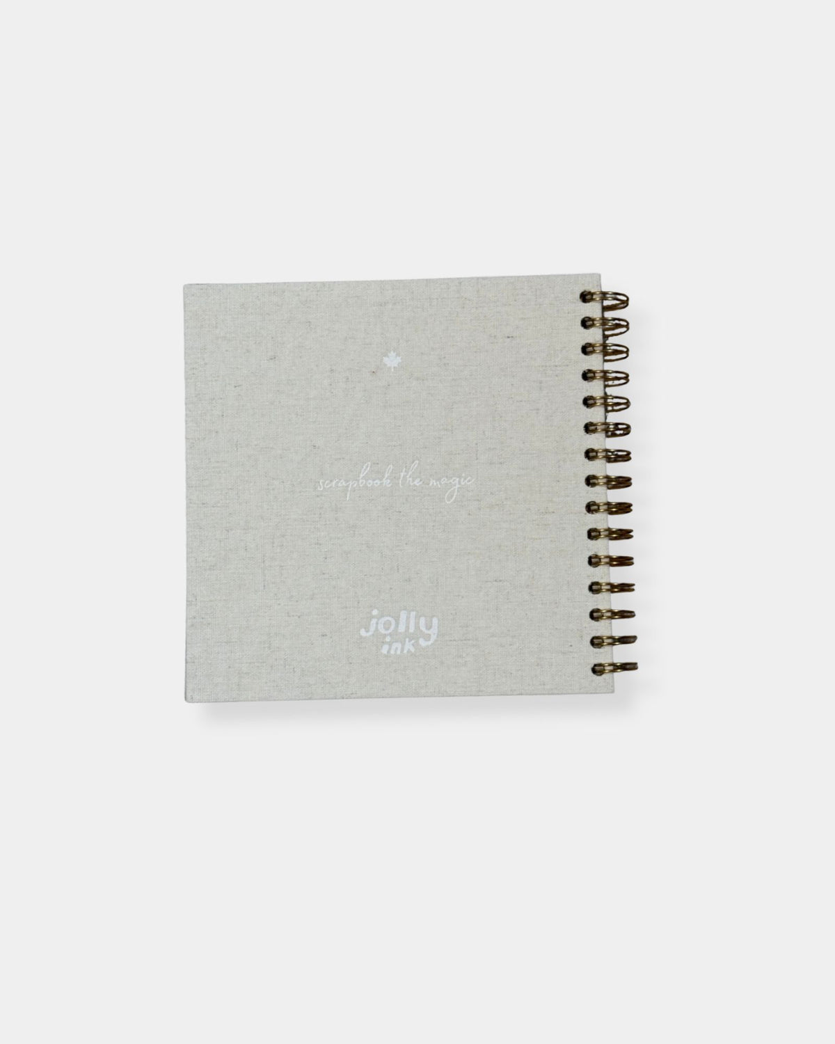 JOLLY INK LINEN SCRAPBOOK