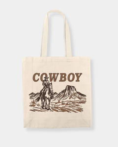 COWBOY TOTE BAG