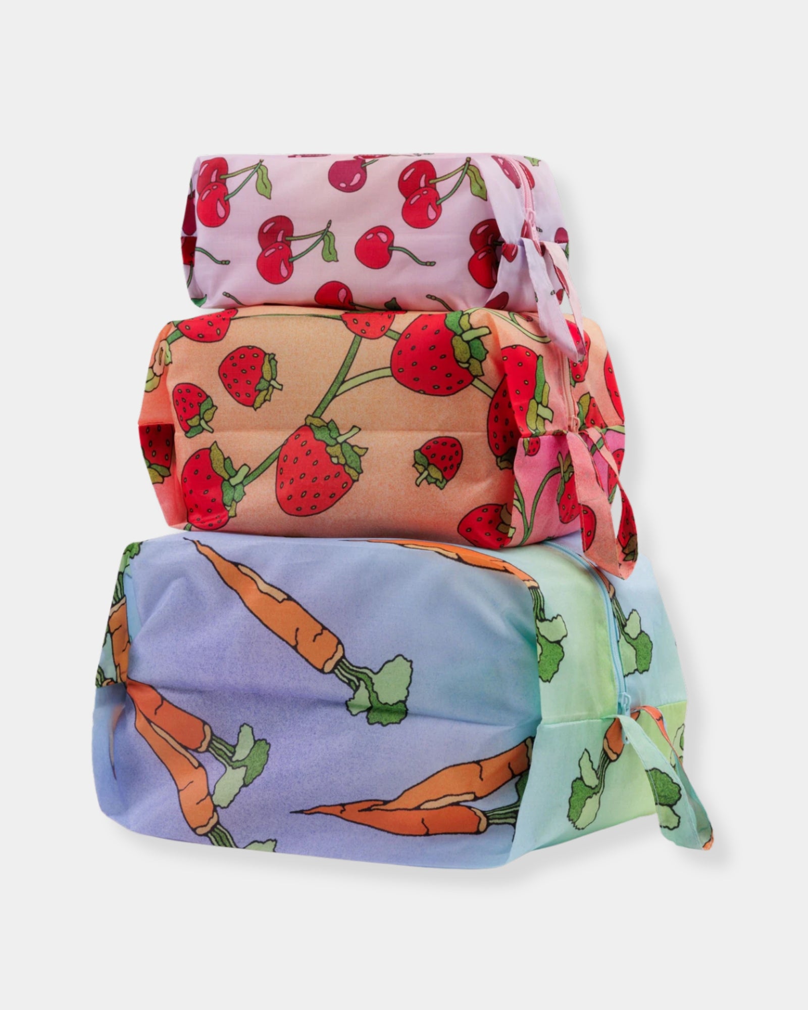 3D ZIP SET - CARROTS & BERRIES