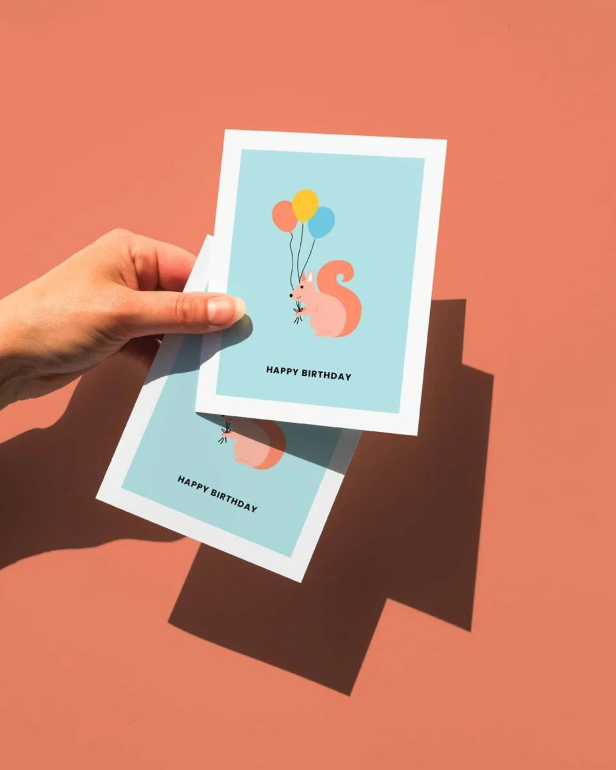 SQUIRREL BIRTHDAY - CARD