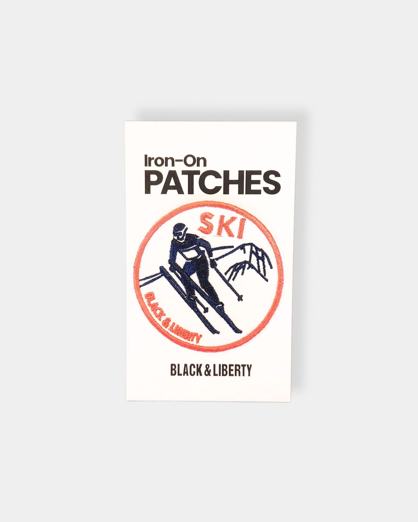 SKI - IRON ON PATCH