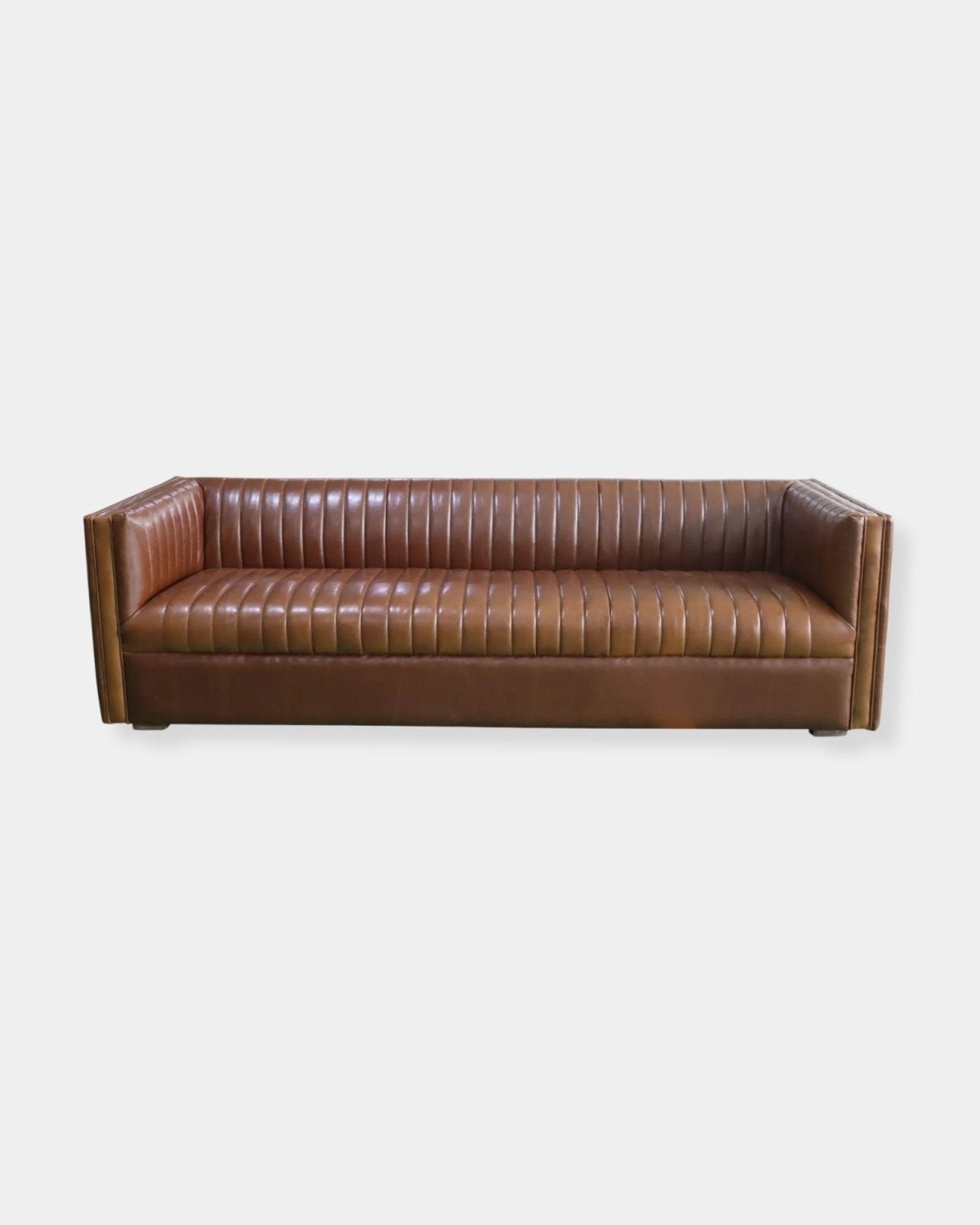 CHANNEL SOFA - CAMEL BROWN | Stonewaters
